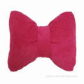 Car Neck Cushion, Pink, Polyester Suede Fabric, Made in Japan